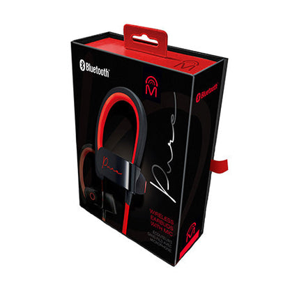 M Pure Bluetooth Earbuds - Red