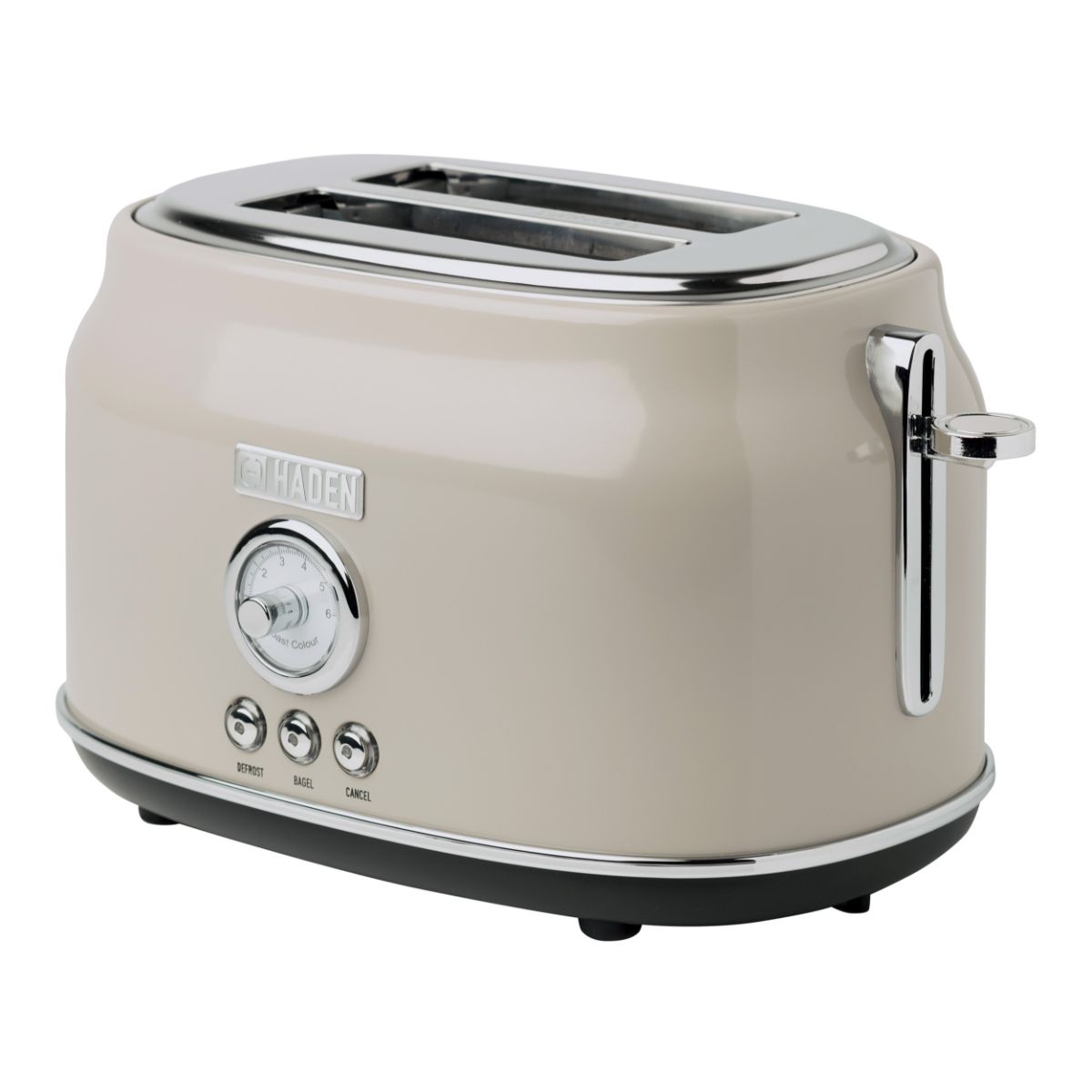 Haden Dorset 2-Slice Wide Slot Toaster - Putty Beige