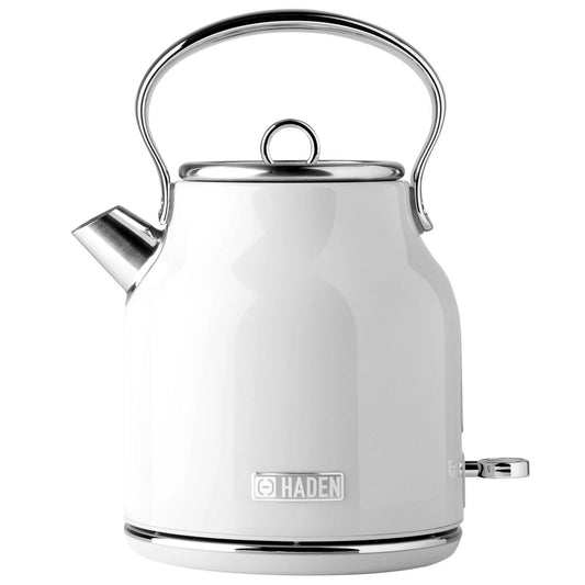 Haden Heritage 1.7L Electric Kettle - White