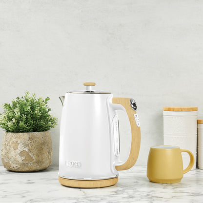 Haden Dorchester 1.7L Electric Kettle - Matte White