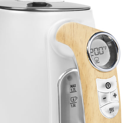 Haden Dorchester 1.7L Electric Kettle - Matte White