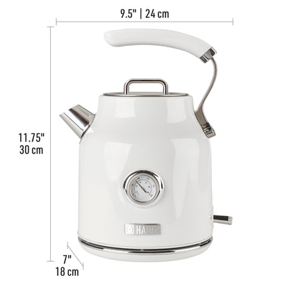Haden Dorset 1.7L Electric Kettle - Ivory