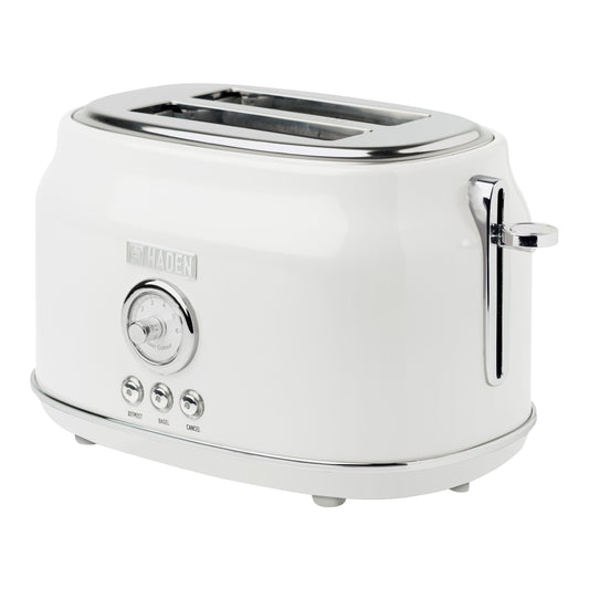 Haden Dorset 2-Slice Wide Slot Toaster - Ivory