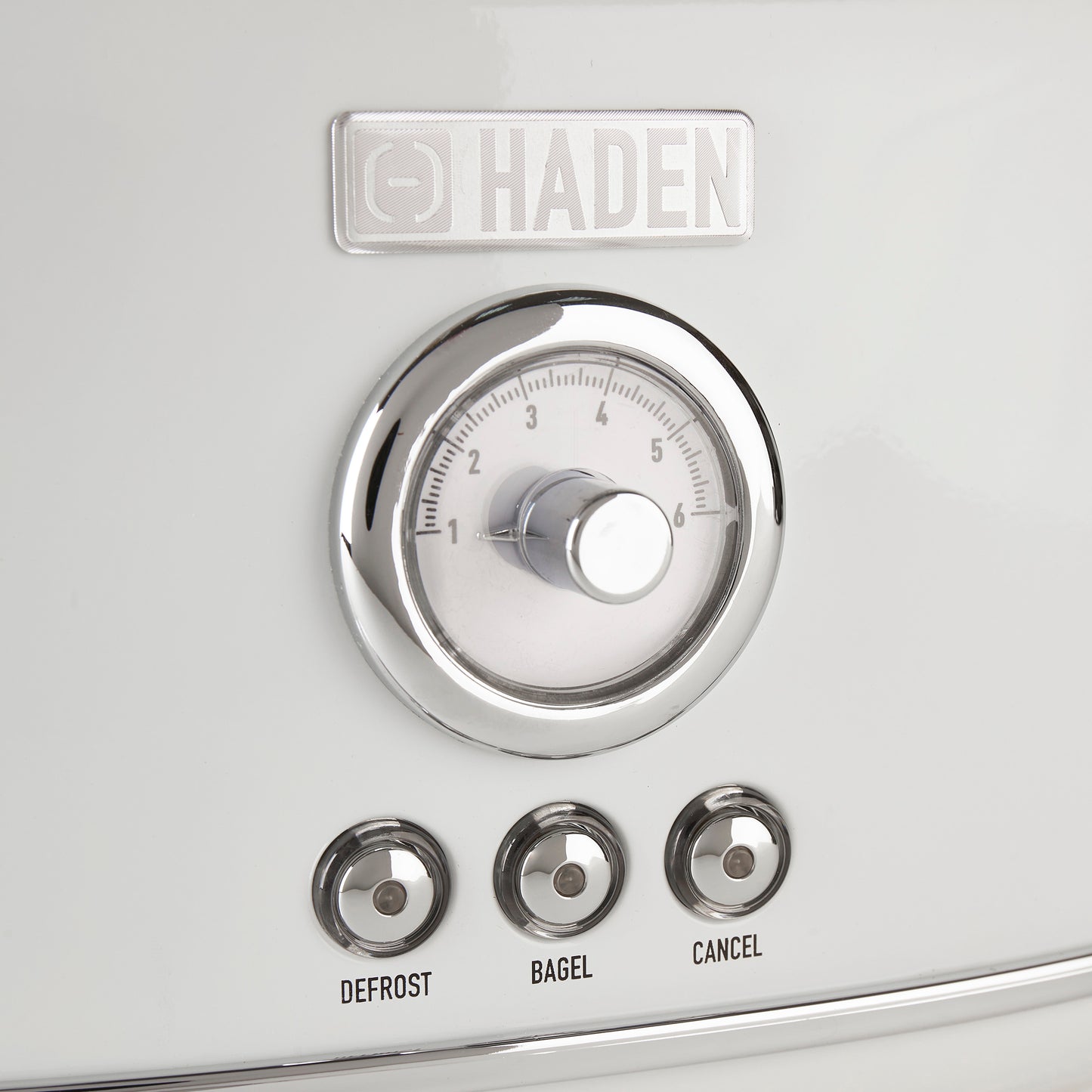 Haden Dorset 2-Slice Wide Slot Toaster - Ivory