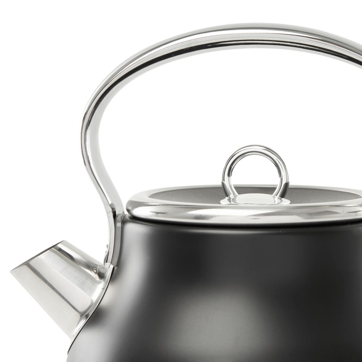 Haden Heritage 1.7L Electric Kettle - Black & Chrome