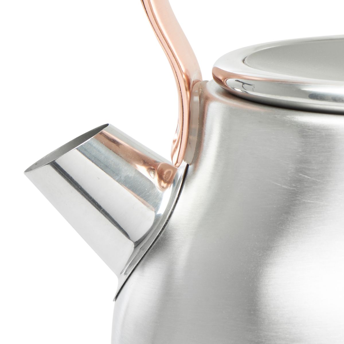 Haden Heritage 1.7L Electric Kettle - Steel & Copper