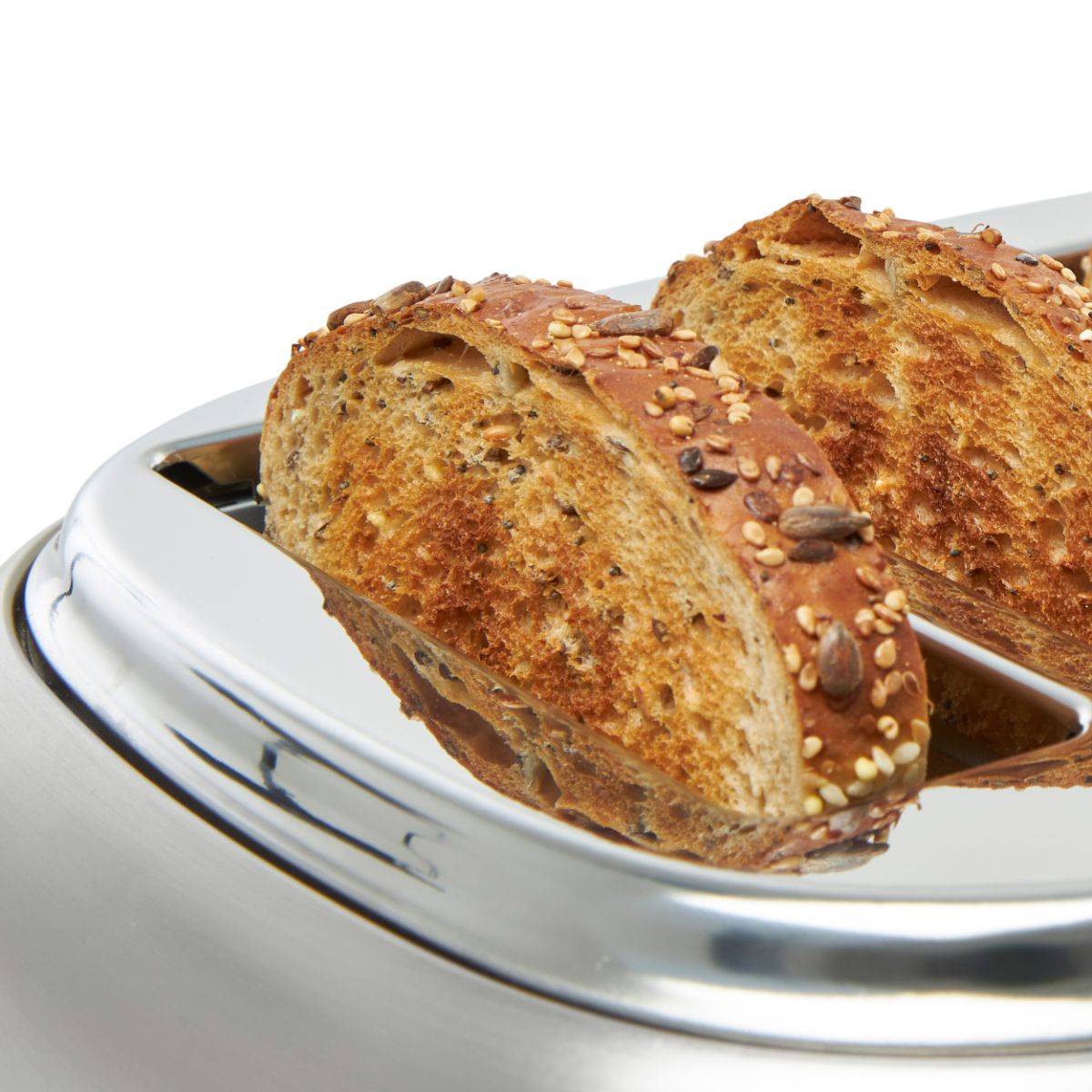 Haden Heritage 4-Slice Wide Slot Toaster - Steel & Copper