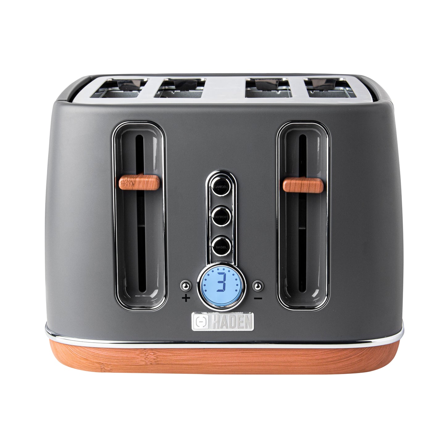Haden Dorchester 4-Slice Toaster - Pebble Grey