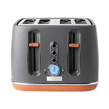 Haden Dorchester 4-Slice Toaster - Pebble Grey