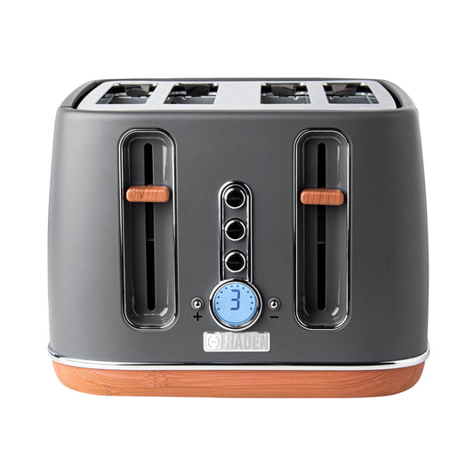 Haden Dorchester 4-Slice Toaster - Pebble Grey