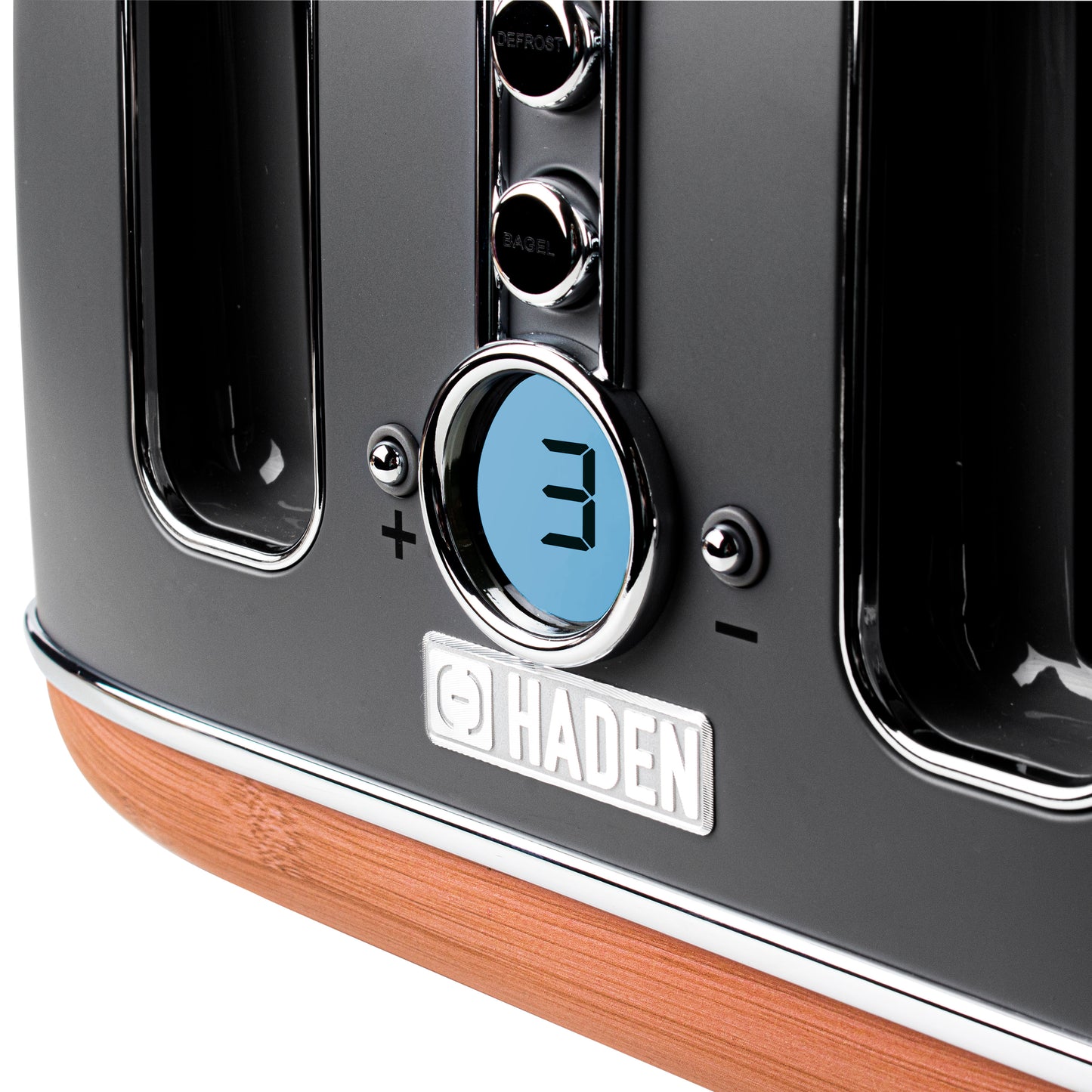 Haden Dorchester 4-Slice Toaster - Pebble Grey