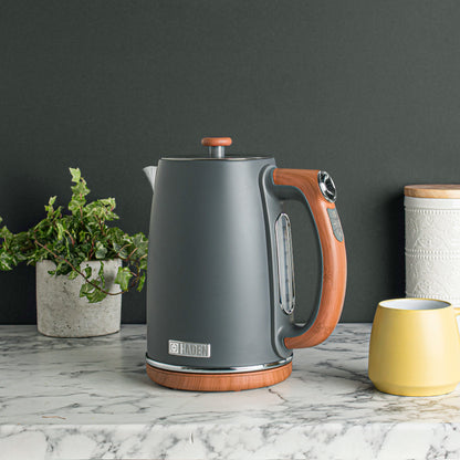 Haden Dorchester 1.7L Electric Kettle - Pebble Grey 