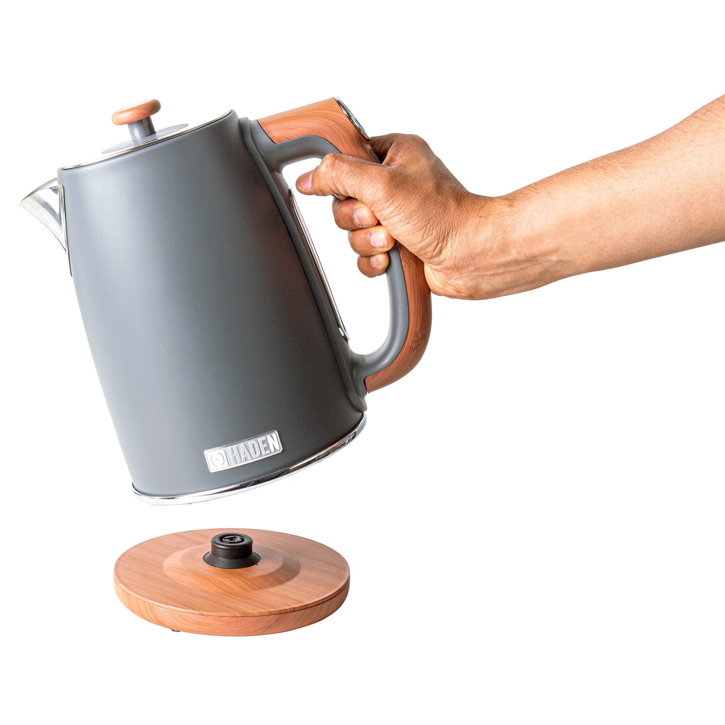 Haden Dorchester 1.7L Electric Kettle - Pebble Grey 