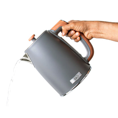 Haden Dorchester 1.7L Electric Kettle - Pebble Grey 