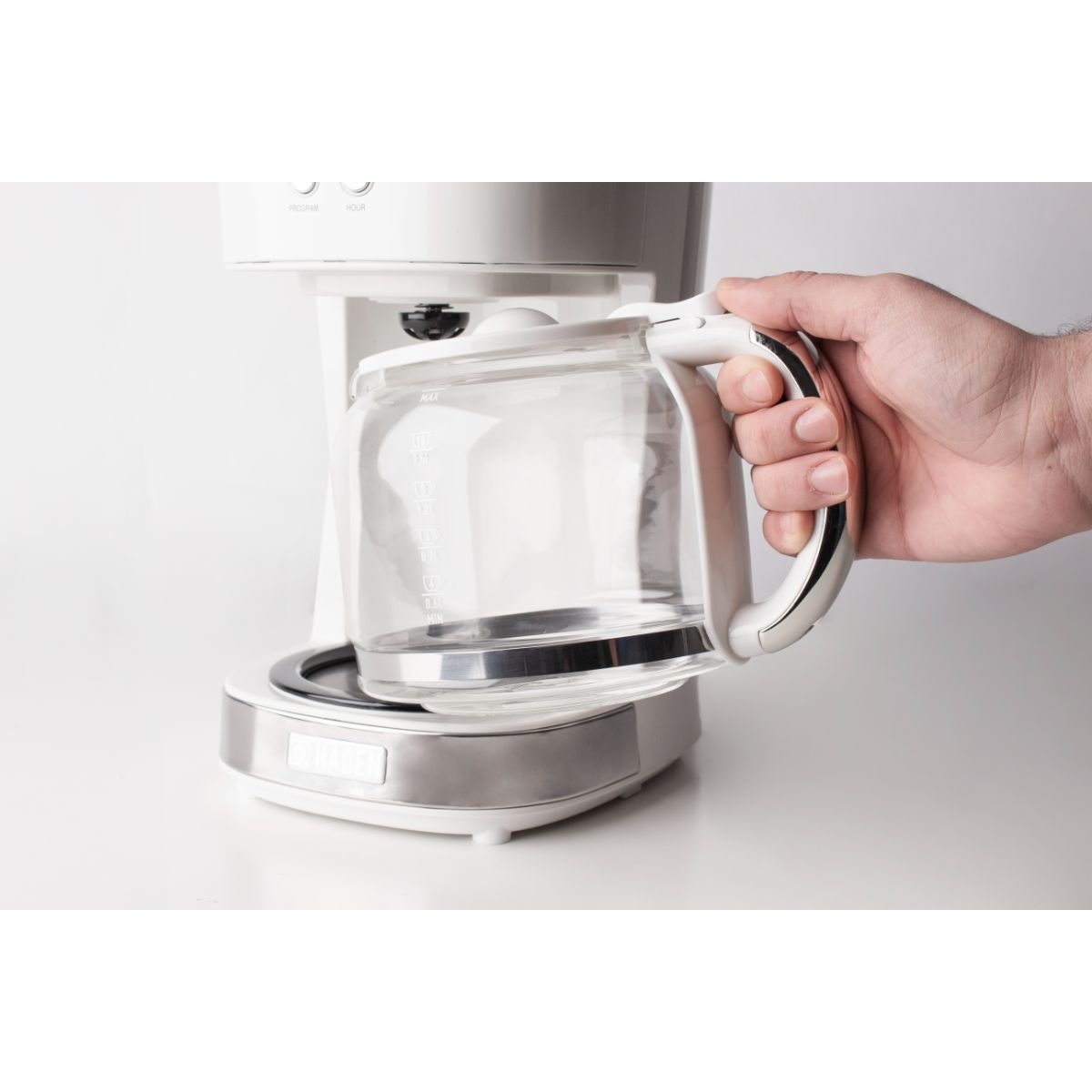 Haden Heritage Coffee Maker -Ivory White - EF