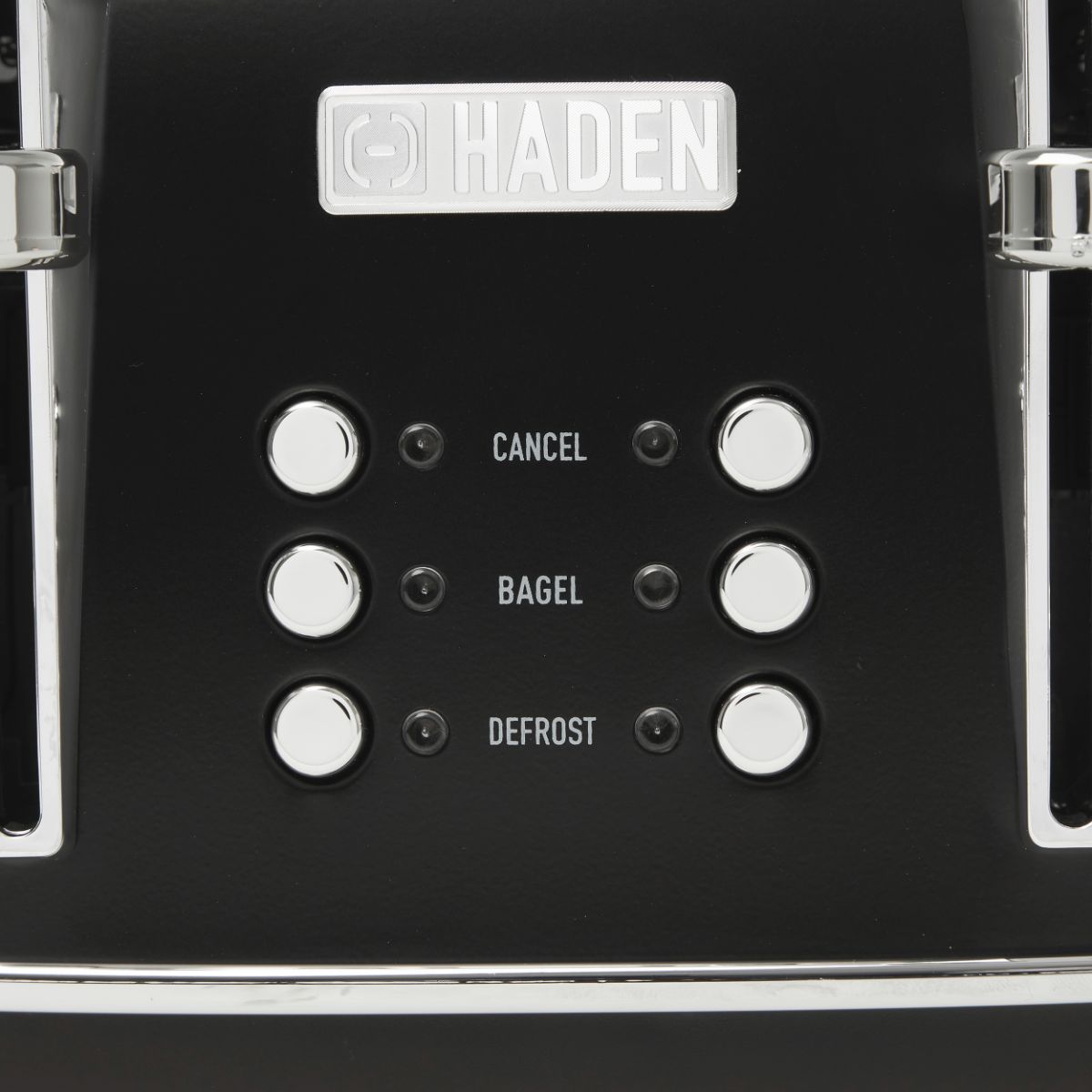 Haden Heritage 4-Slice Toaster - Black & Chrome - EF