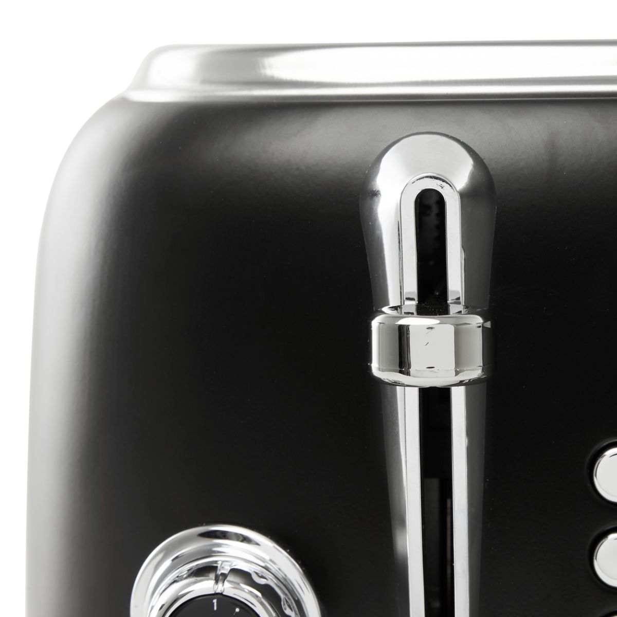 Haden Heritage 4-Slice Toaster - Black & Chrome - EF