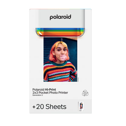 Polaroid HiPrint Starter Bundle with 20 Sheets