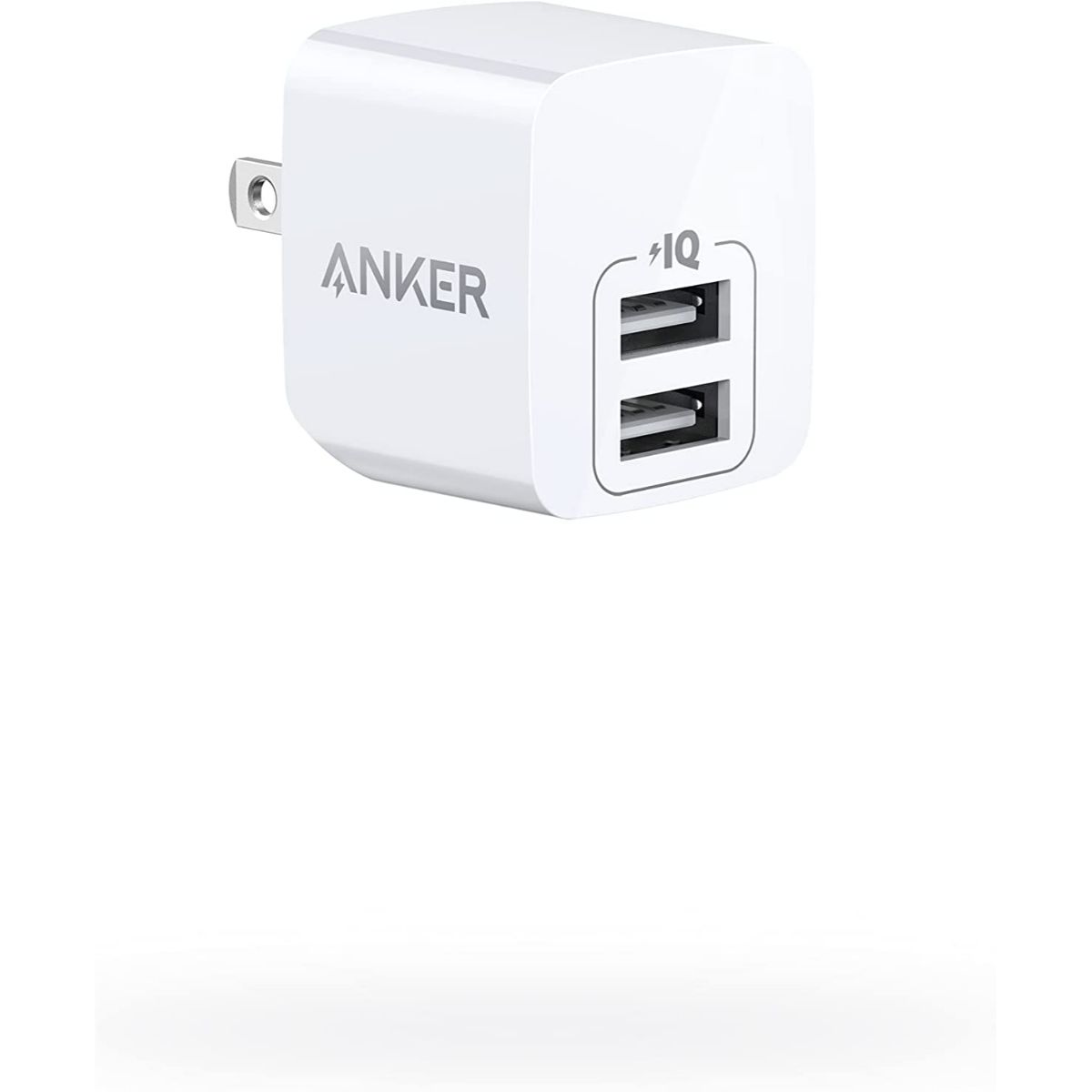 Anker PowerPort Mini Dual Port Wall Charger USB-A - WHT - EN