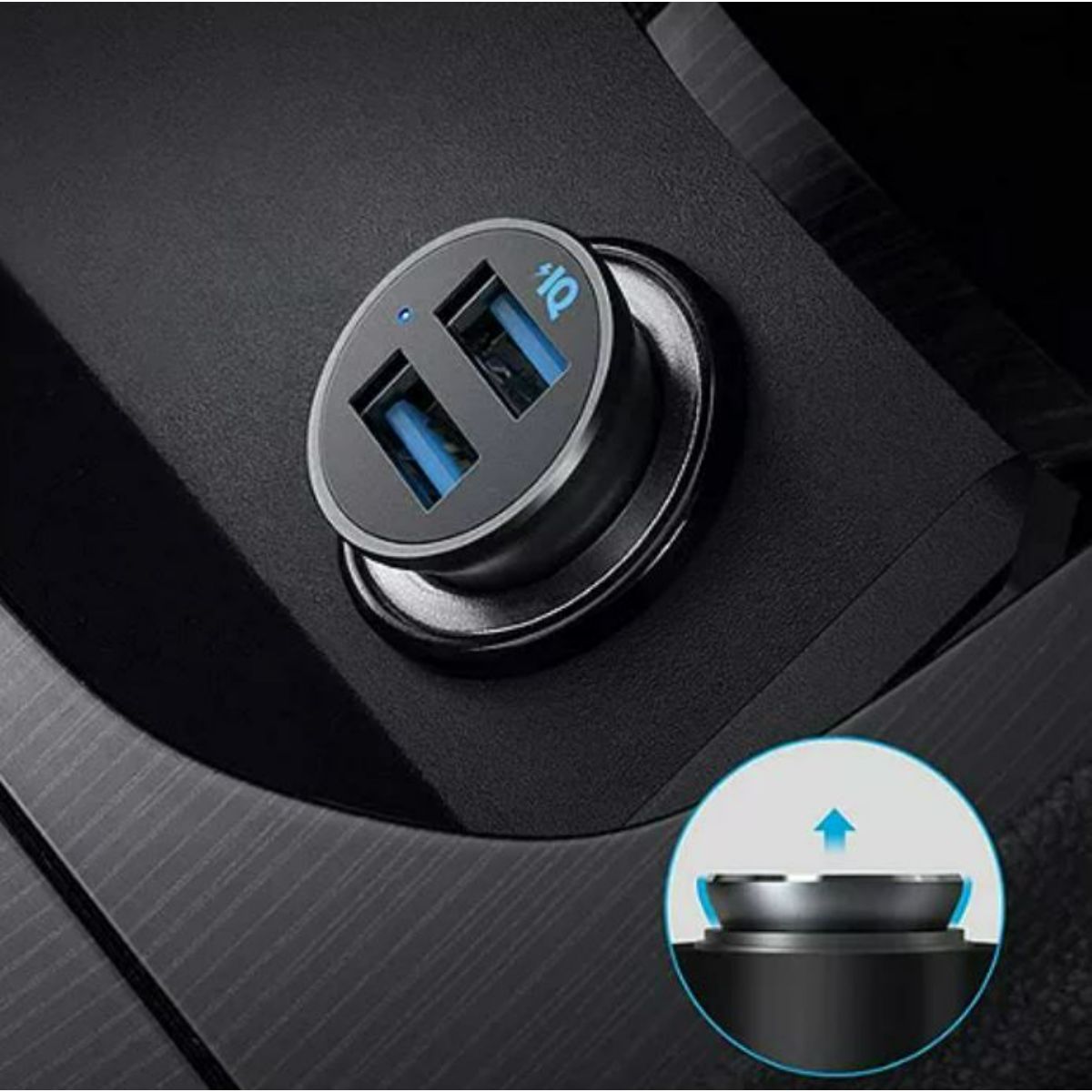 Anker PowerDrive 2 Alloy Dual USB- A Car Charger - SL - ENG