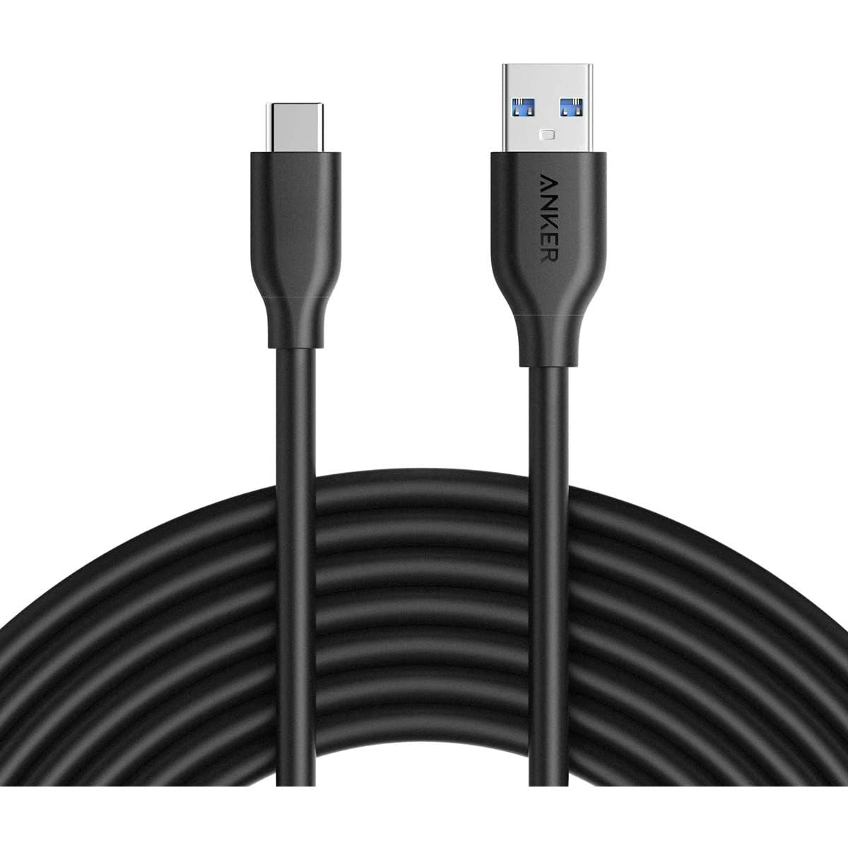 Anker Powerline USB-A to USB-C Cable 10ft - Black