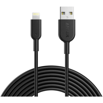 Anker PowerLine II USB-A Cable with Lightning Connector 10ft