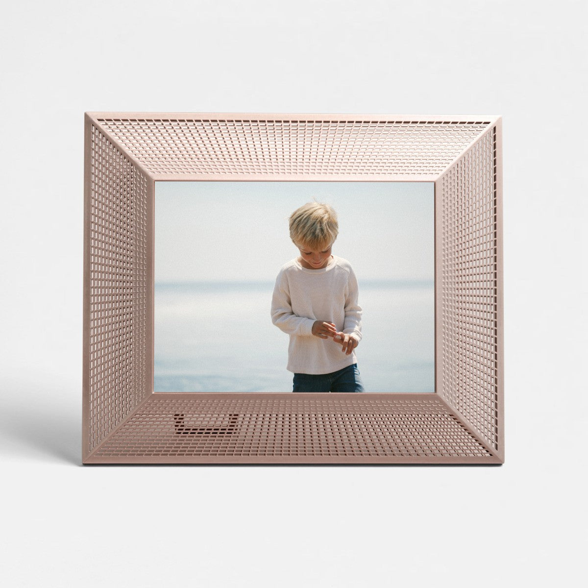 Aura Frames Smith - Platinum Rose with Speaker