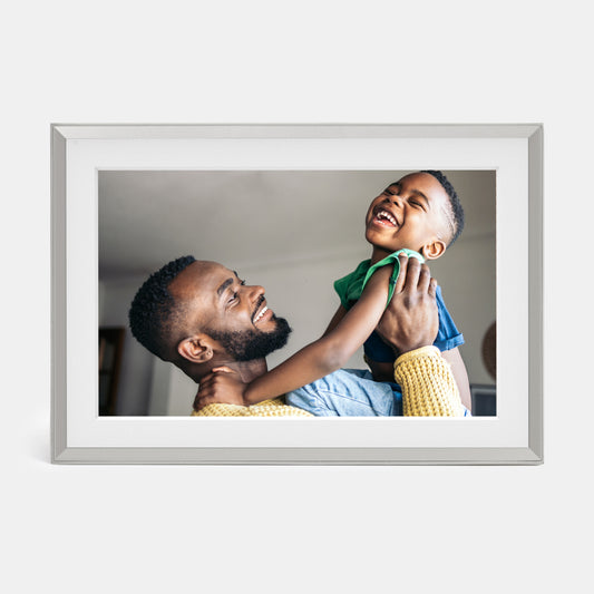 Aura Frames Carver Mat - Clay with White Mat