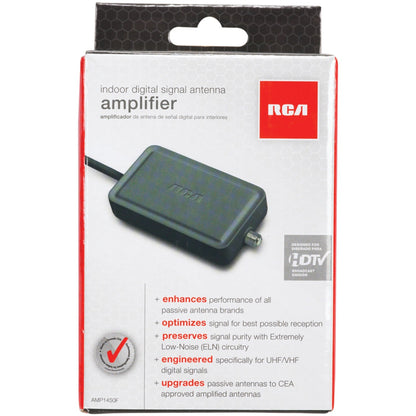 RCA Digital Amplifier for Indoor HDTV Antennas - Black