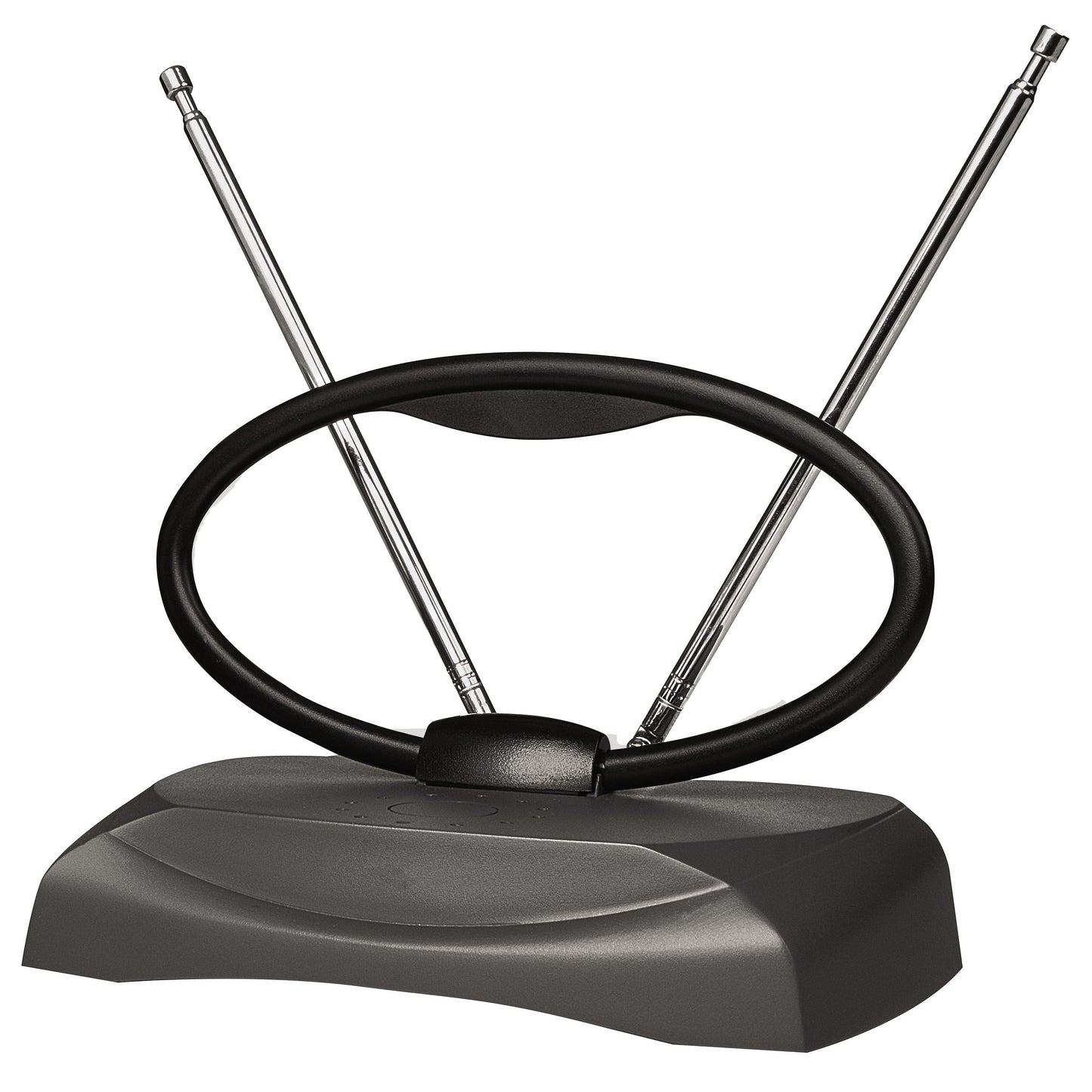 RCA UHF/VHF Adjustable 48-km (30-mile) Rabbit Ear Indoor 1080p HDTV Antenna - Black