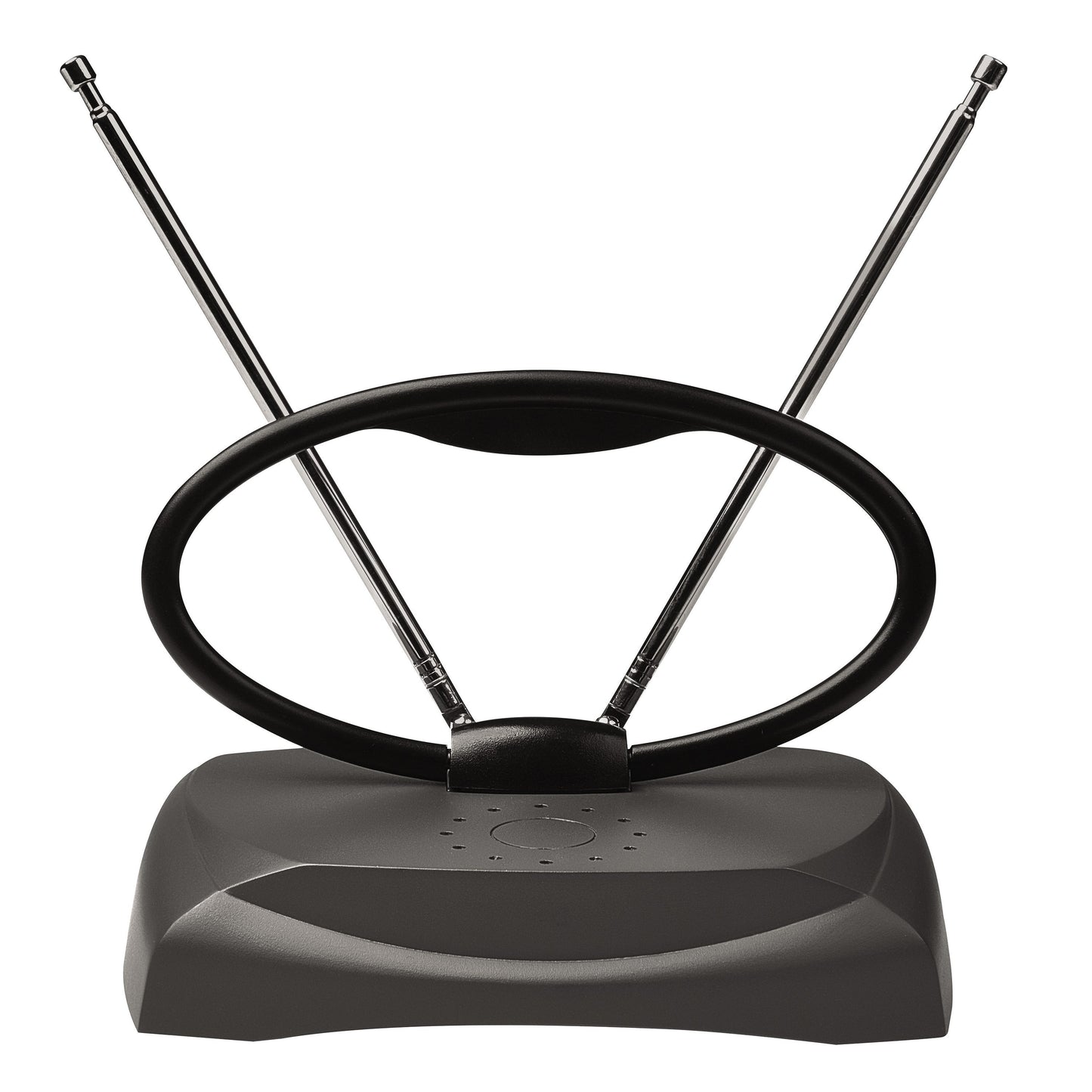 RCA UHF/VHF Adjustable 48-km (30-mile) Rabbit Ear Indoor 1080p HDTV Antenna - Black