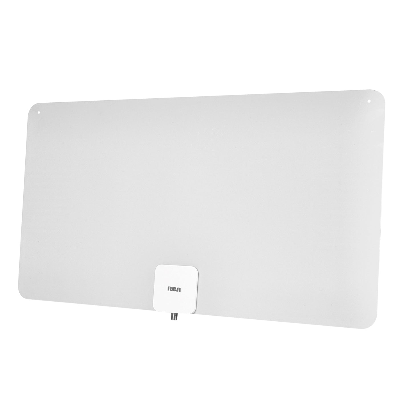 RCA Indoor Ultra-Thin XL Amplified 105-km (65-mile) Reversible HDTV Multi-Directional Antenna - Black/White