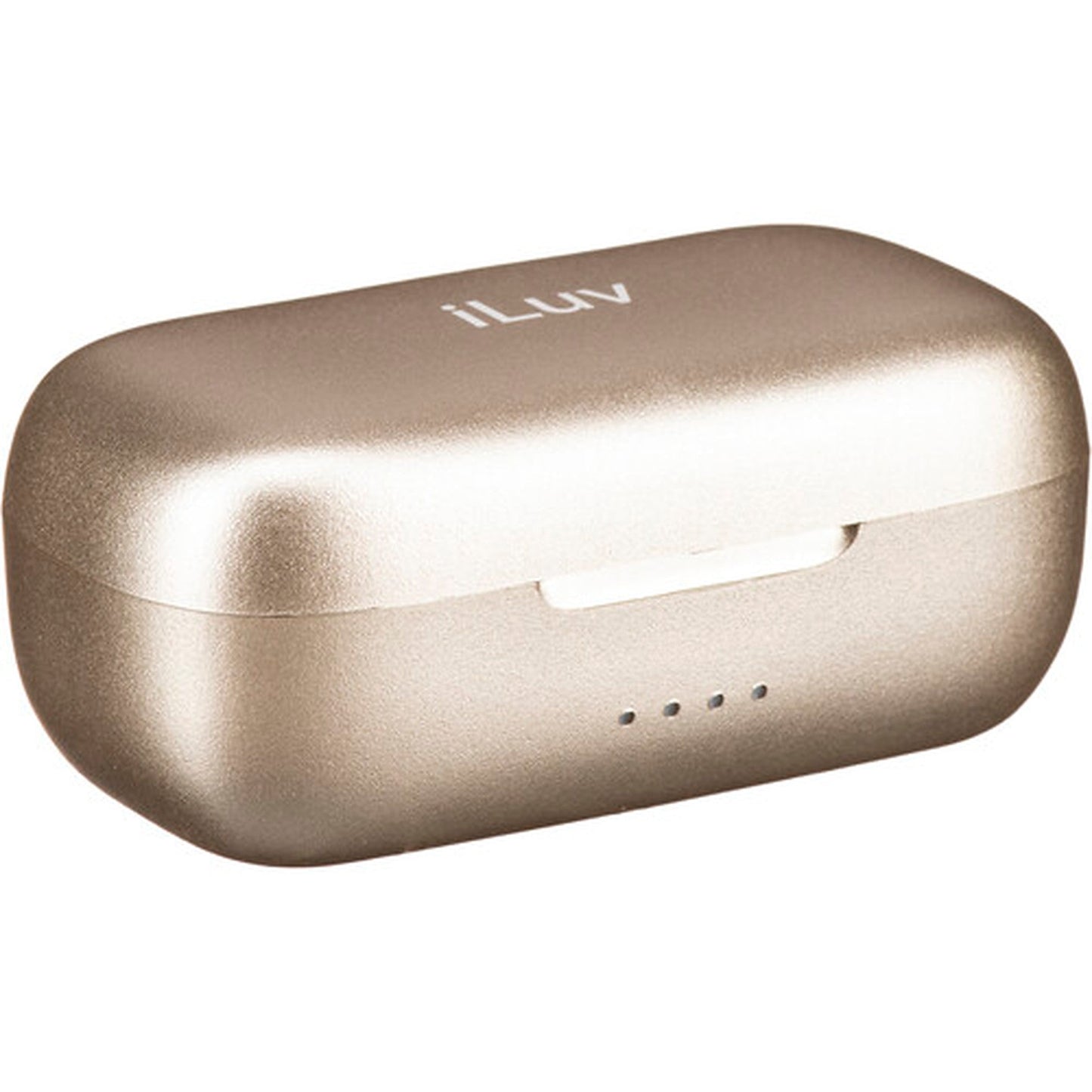 iLuv Bubble Gum Air True Wireless Bluetooth 5.0 In-Ear Earbuds with Charging Case - Gold