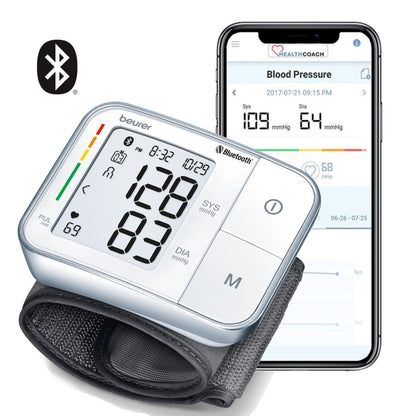 Beurer Connected Wrist Blood Pressure Monitor