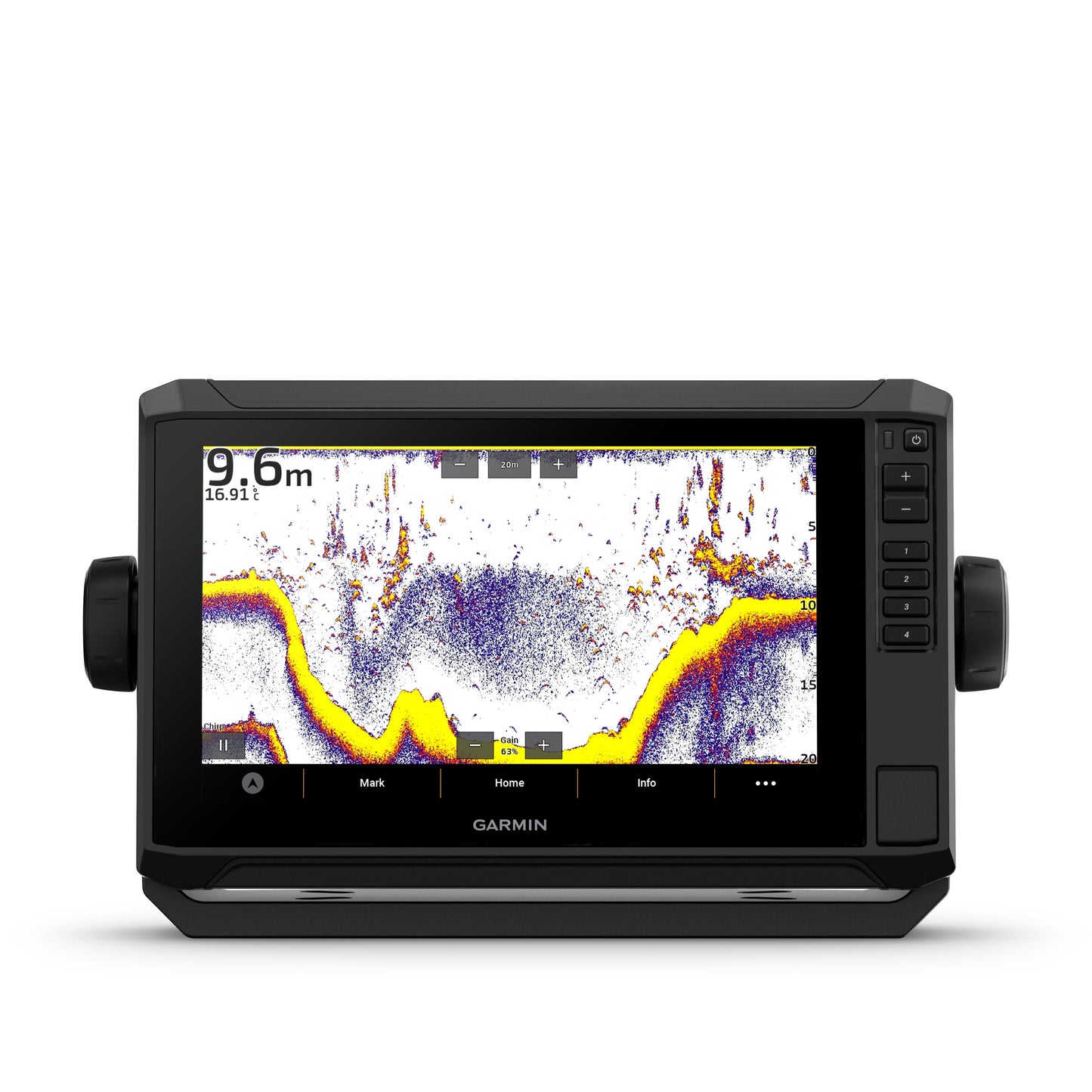 Garmin ECHOMAP™ UHD2 95sv Fishfinder with GT56UHD-TM Transducer, 9-in Display and Garmin Navionics+ Canada & Alaska Mapping - Black