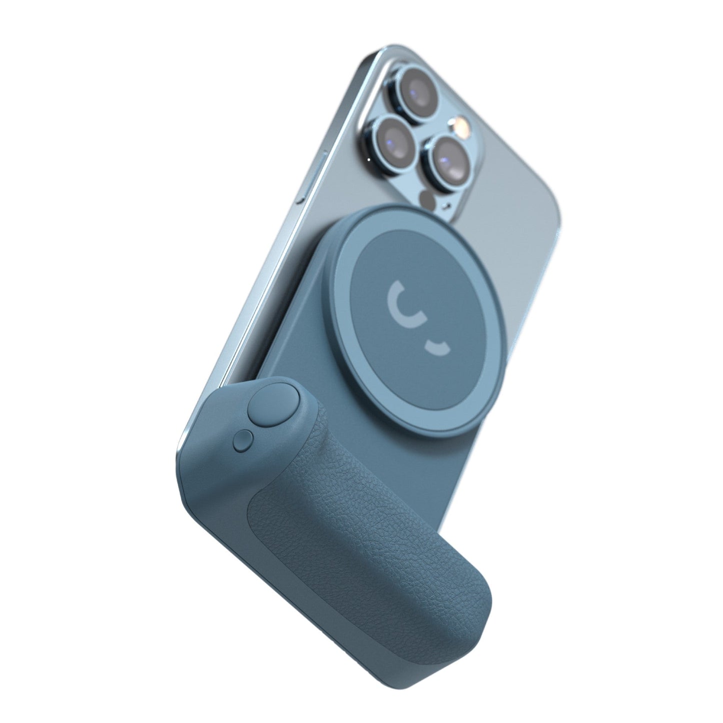 ShiftCam SnapGrip Magnetic Smartphone Battery Grip - Blue Jay