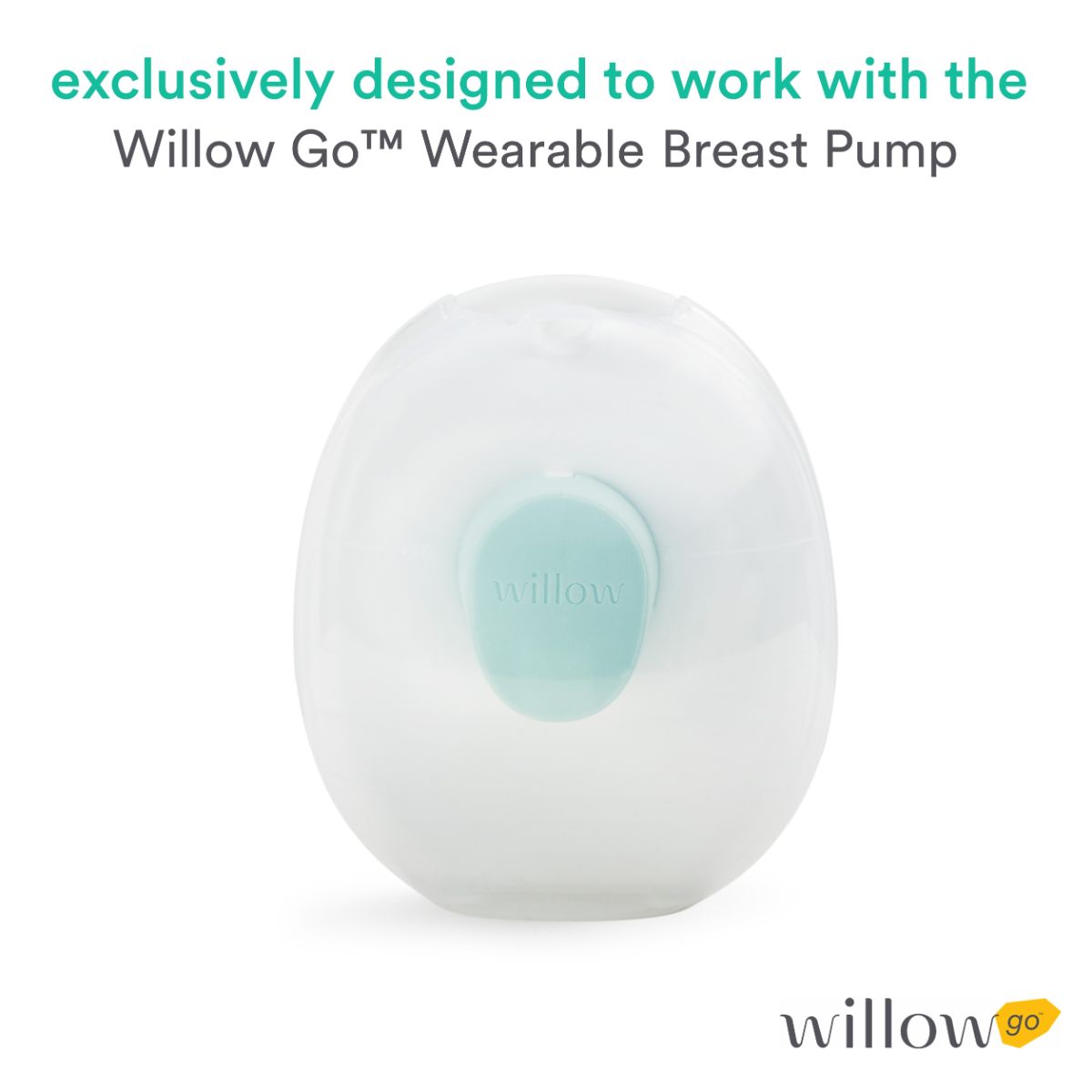 Willow Go Wearable Breast Pump 5 oz. Container Set (2-Pack)