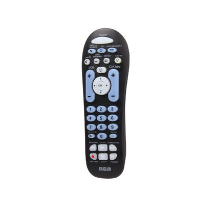 RCA 3 Device Universal Remote Control - Black