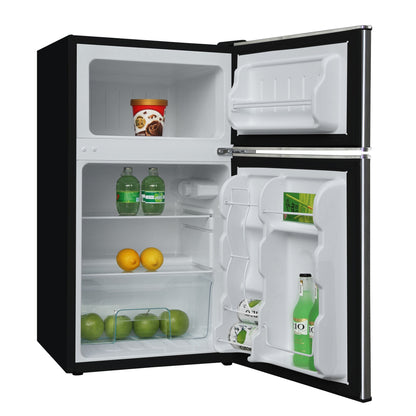 Frigidaire 3.2-cu ft 2-Door Compact Fridge - Platinum