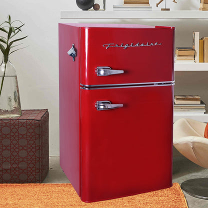 Frigidaire 3.2-cu ft 2-Door Compact Fridge - Red