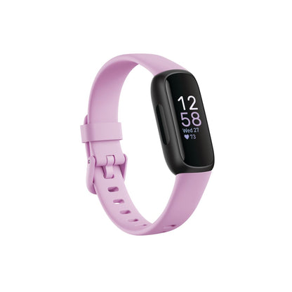 Fitbit Inspire 3 Black with Lilac Bliss Band