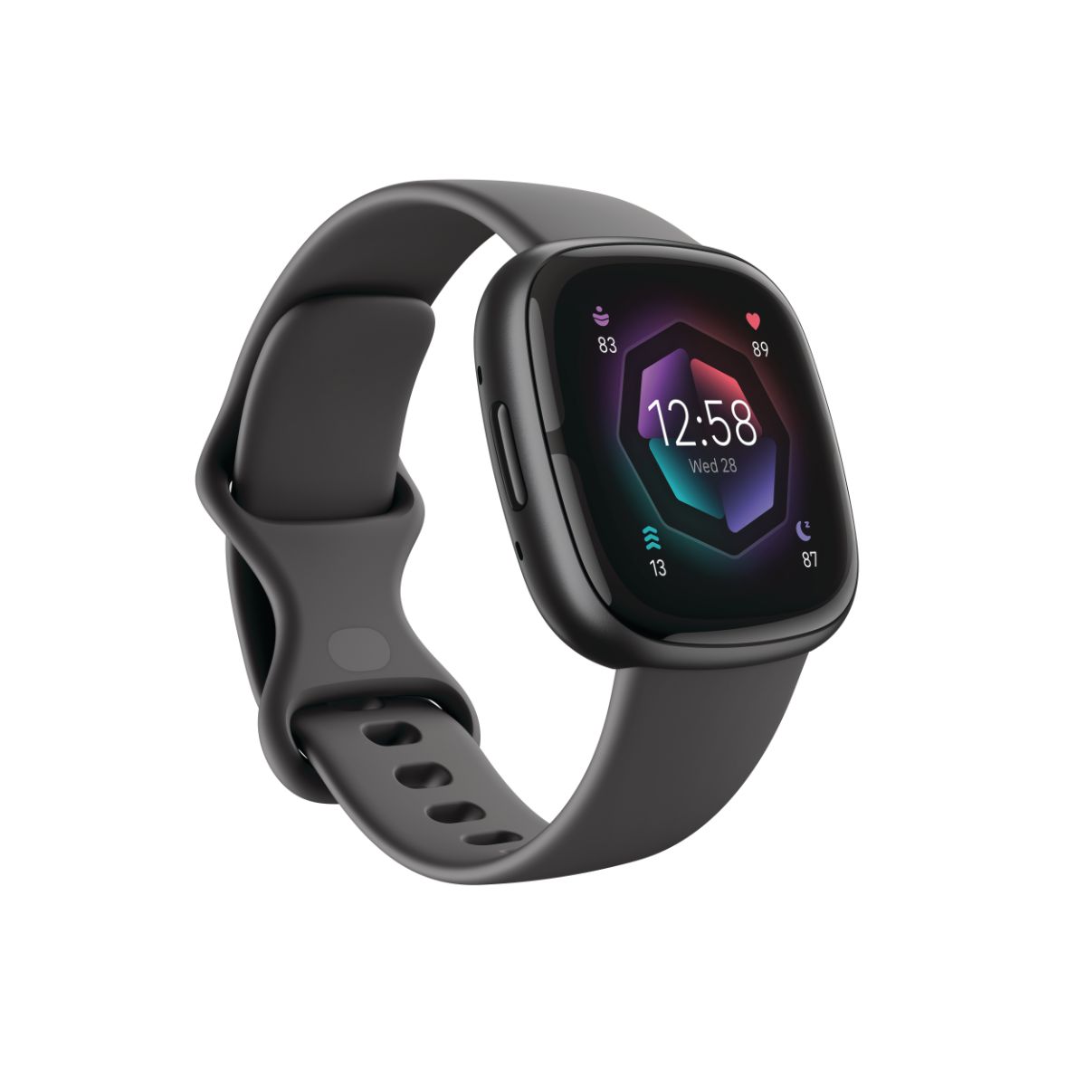 Fitbit Sense 2 Graphite Aluminum with Shadow Grey Band