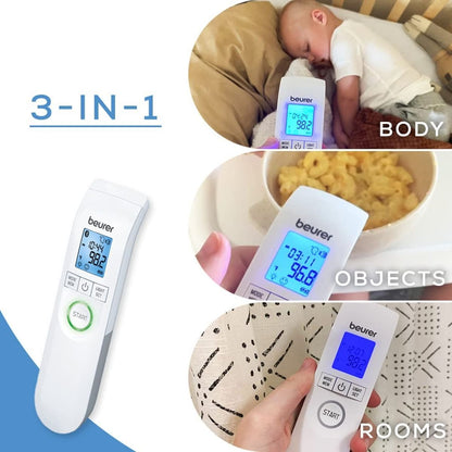 Beurer Infrared Noncontact Forehead Thermometer Bluetooth