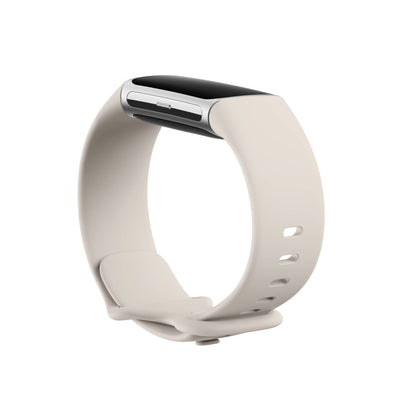 Fitbit Charge 6 Silver with White Band