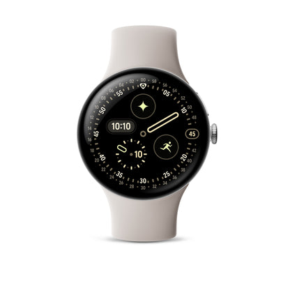 Google Pixel Watch 4 Wi-Fi - 45-mm - Silver