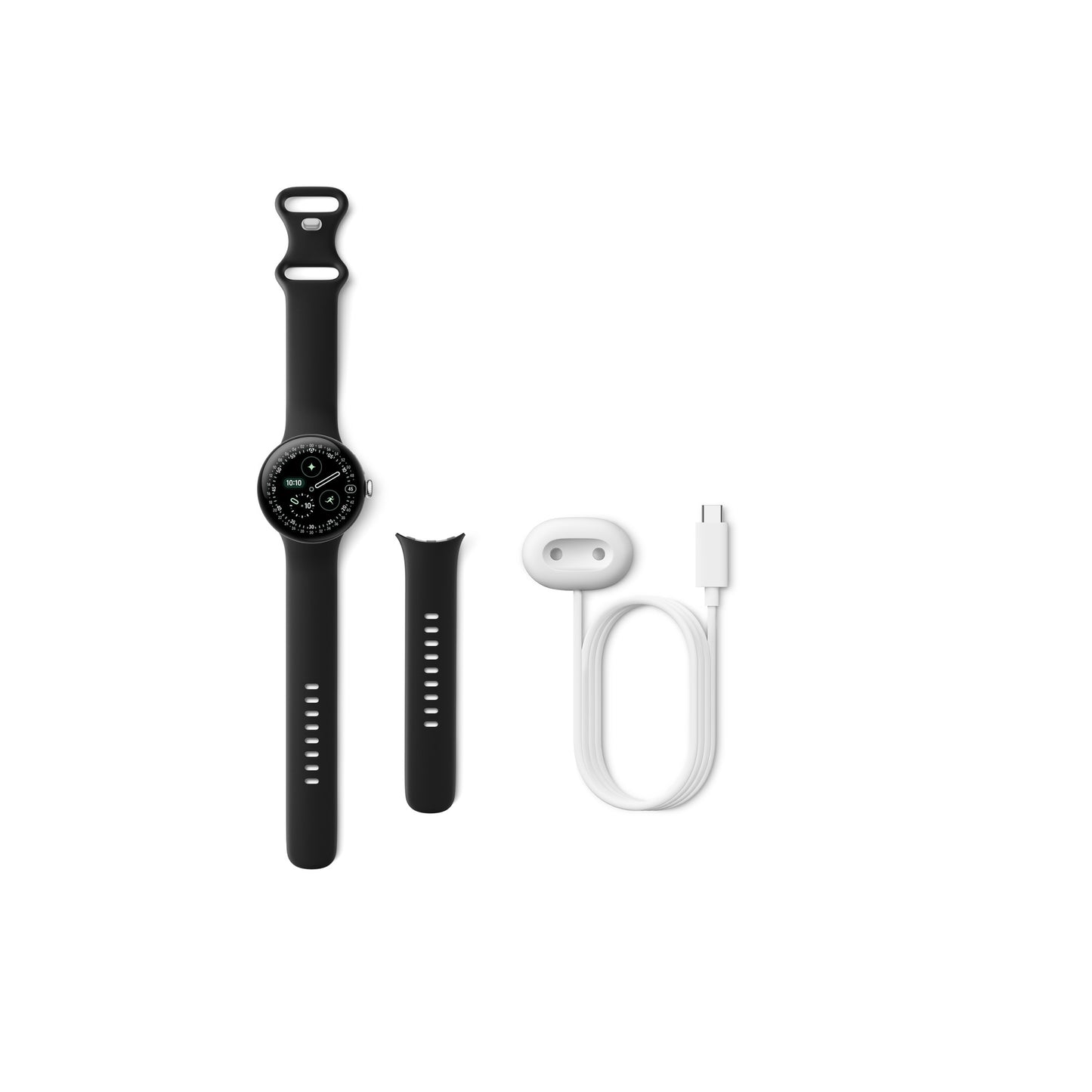 Google Pixel Watch 4 Wi-Fi - 41-mm - Black
