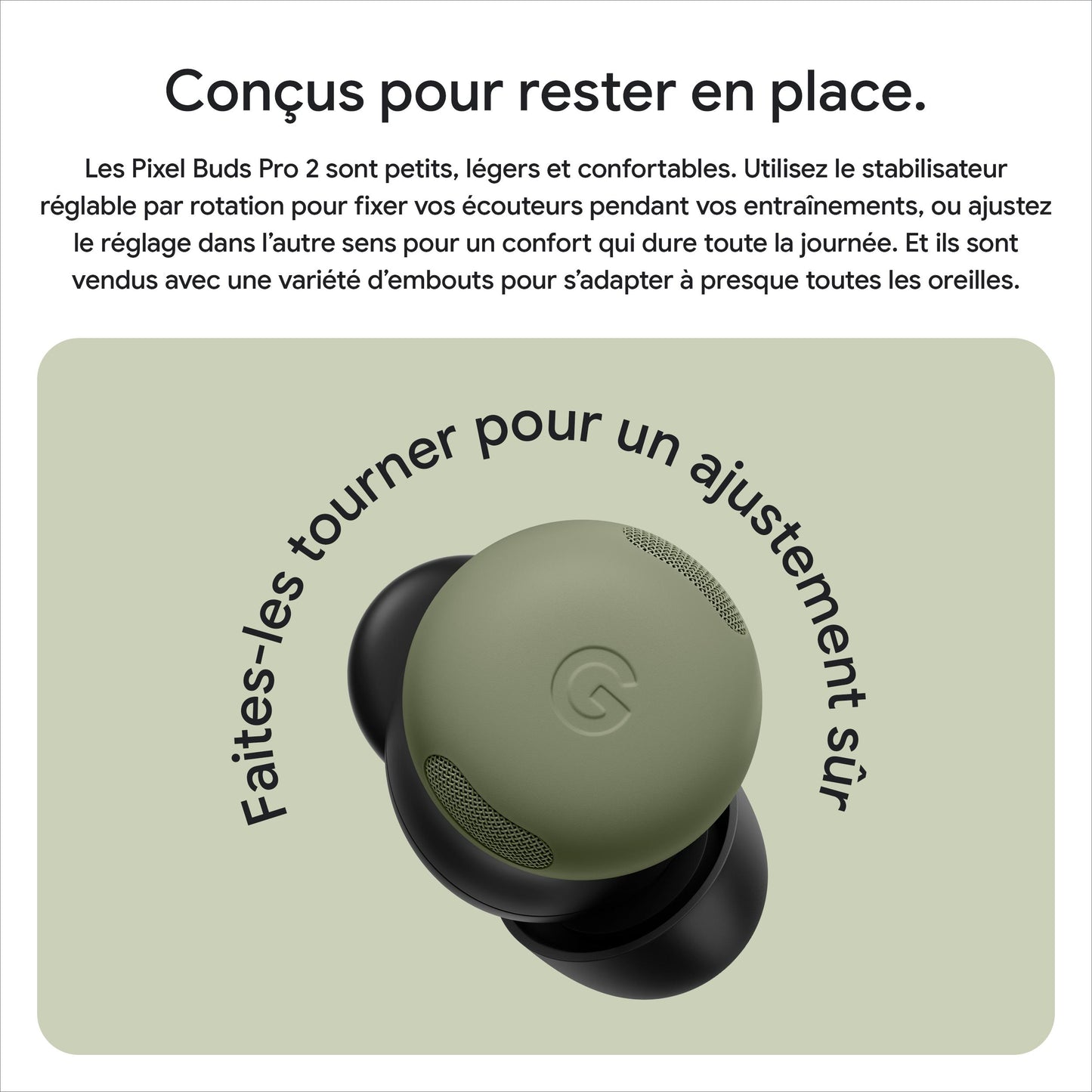 Google Pixel Buds Pro 2 - Olive