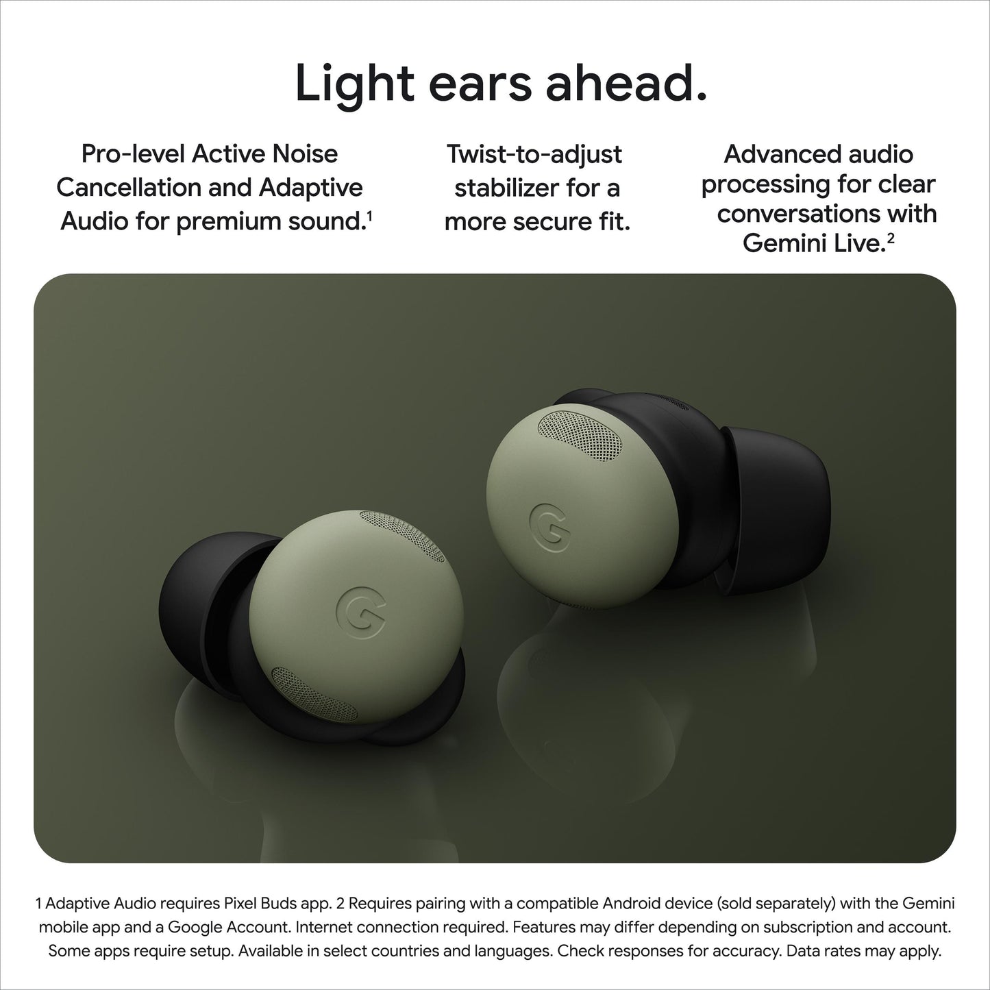 Google Pixel Buds Pro 2 - Olive