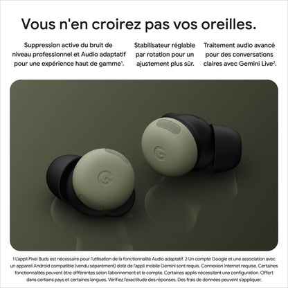 Google Pixel Buds Pro 2 - Olive