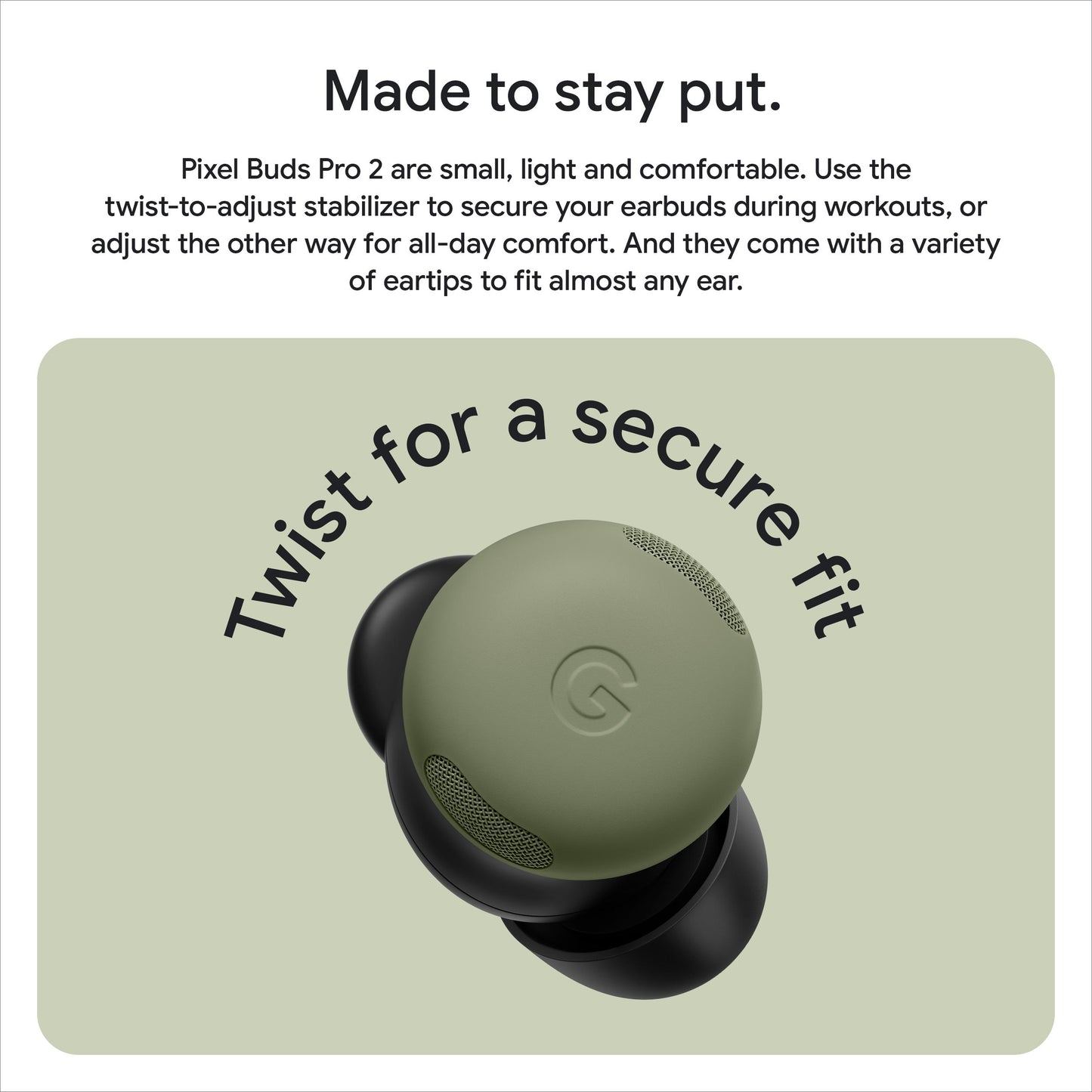 Google Pixel Buds Pro 2 - Olive